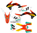 Graphic vinyl decals set for moto KTM SX SXF 125 150 250 350 450 2013-2015  Stickers vinyl kit for motorbike motorcycle without a headlight