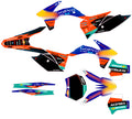 Graphic vinyl decals set for moto KTM SX SXF EX 125 150 250 350 450 for 2011-2012 Stickers vinyl kit for motorbike motorcycle  without a headlight