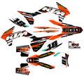 Graphic vinyl decals set for moto KTM SX SXF 125 150 250 350 450 2014-2016  Stickers vinyl kit for motorbike motorcycle with a headlight