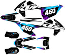 Graphic vinyl decals set for moto KTM SX SXF 125 150 250 350 450 2017-2019  Stickers vinyl kit for motorbike motorcycle with a headlight