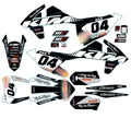 Graphic vinyl decals set for moto KTM SX SXF 125 150 250 350 450 2017-2019  Stickers vinyl kit for motorbike motorcycle with a headlight