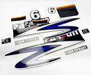 Vinyl graphic decals set suitable for Parsun 6 hp four stroke outboard engine. Vinyl stickers kit for Parsun 6 hp four stroke Handmade