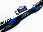 Vinyl blue graphic decals set suitable for Mercury EFI 150 hp two stroke outboard engine. Vinyl stickers kit for Mercury 150 electronic fuel injection  hp Handmade