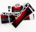 Vinyl graphic decals set suitable for Mercury 200 hp two stroke outboard engine. Vinyl stickers kit for Mercury 200 hp Handmade