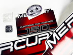 Vinyl graphic decals set suitable for Mercury EFI 150 hp two stroke outboard engine. Vinyl stickers kit for Mercury 150 hp electronik fuel injection Handmade