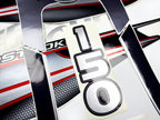 Vinyl graphic silver shimmer red decals set suitable for Mercury 150 hp four stroke outboard engine. Vinyl silver shimmer stickers kit for Mercury 150 hp four stroke Handmade