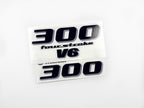 Vinyl black with clear film decals set suitable for Yamaha 300 hp four stroke outboard engine for white cover. Vinyl stickers kit for Yamaha 300 hp four stroke Handmade