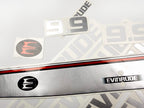 Vinyl graphic silver shimmer decals set suitable for Evinrude 9.9 hp outboard engine Vinyl stickers kit for Ewinrude 9.9 Handmade