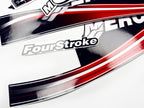 Vinyl graphic decals set suitable for Mercury 30 hp four stroke outboard engine. Vinyl stickers kit for Mercury 30 hp Handmade