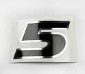Vinyl graphic decal number 