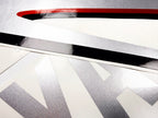 Vinyl graphic metalized silver shimmer decals set suitable for Yamaha 250 hp four stroke outboard engine. Vinyl stickers kit for Yamaha 250 hp four stroke Handmade