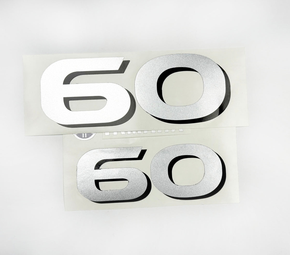 Vinyl graphic decals set numbers 