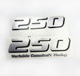 Vinyl silver shimmer decals set suitable for Yamaha 250 hp four stroke outboard engine. Vinyl stickers kit for Yamaha 250 hp Handmade