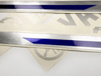 Vinyl silver shimmer decals set suitable for Yamaha 75 hp four stroke  outboard engine. Vinyl stickers kit for Yamaha 75 hp Handmade