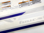 Vinyl decals set suitable for Yamaha 200 hp V 6 four stroke outboard engine. Vinyl stickers kit for Yamaha 200 hp Handmade