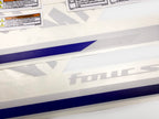 Vinyl decals set suitable for Yamaha 250 hp four stroke outboard engine. Vinyl stickers kit for Yamaha 250 hp Handmade