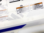 Vinyl decals set suitable for Yamaha 250 hp four stroke outboard engine. Vinyl stickers kit for Yamaha 250 hp Handmade