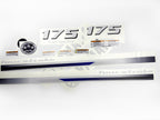 Vinyl decals set suitable for Yamaha 175 hp four stroke  outboard engine. Vinyl stickers kit for Yamaha 175 hp Handmade