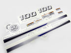 Vinyl decals set suitable for Yamaha 100 hp four stroke  outboard engine. Vinyl stickers kit for Yamaha 100 hp Handmade
