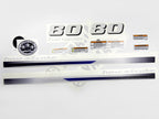 Vinyl decals set suitable for Yamaha 80 hp four stroke  outboard engine. Vinyl stickers kit for Yamaha 80 hp Handmade