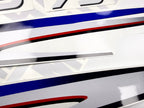 Vinyl decals set suitable for Yamaha 75 hp two stroke outboard engine. Vinyl stickers kit for Yamaha 75 hp two stroke Handmade