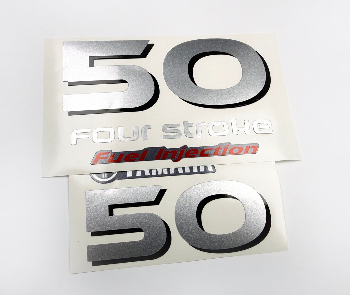 Vinyl graphic decals set numbers 