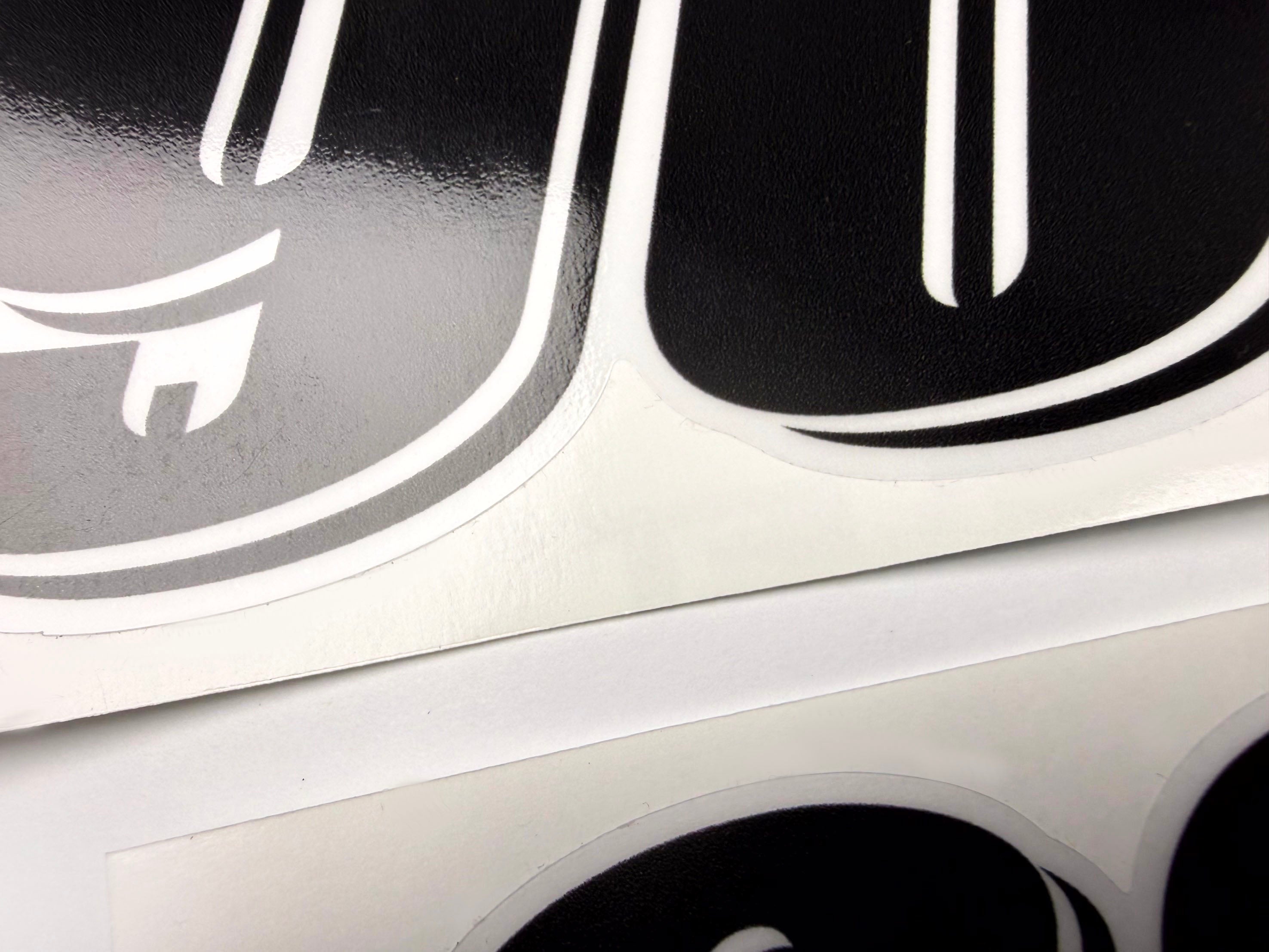 Vinyl graphic grey color clear film  decal numbers set suitable for Suzuki 90 hp four stroke outboard engine. Vinyl stickers number for suzuki 90 hp four stroke Handmade