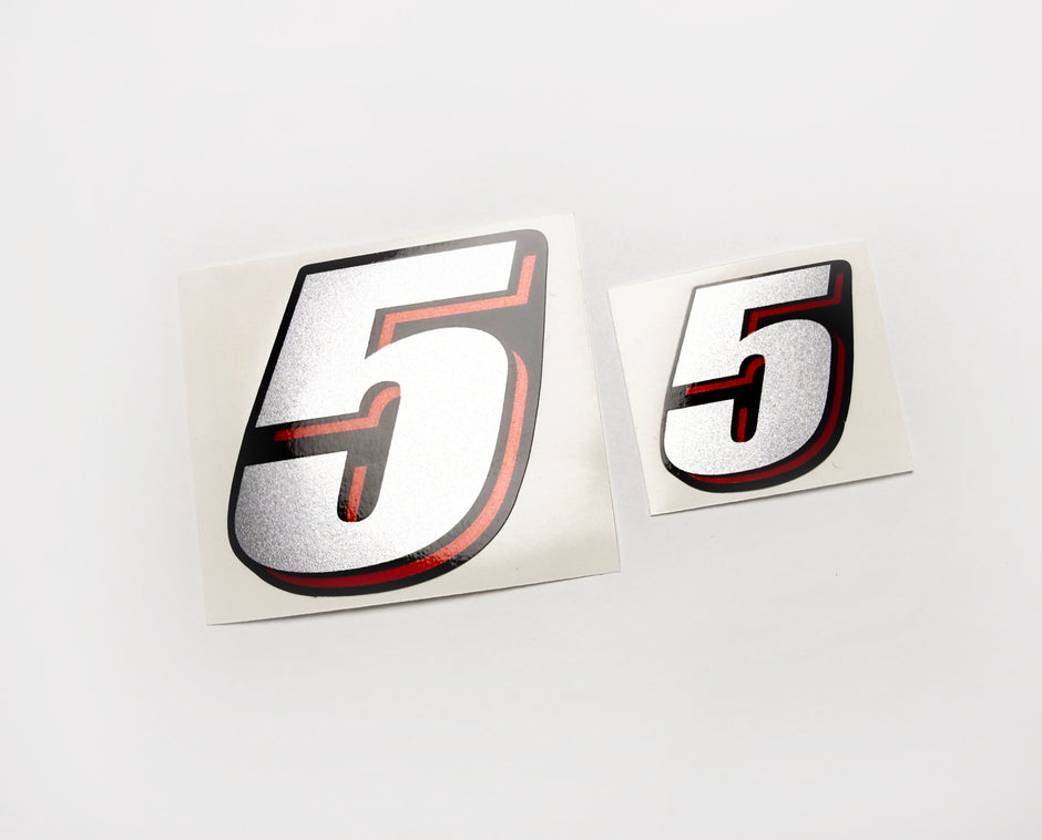 Vinyl graphic silver shimmer decals set suitable for Suzuki 5 hp four stroke outboard engine. Vinyl stickers kit for suzuki 5 hp four stroke Handmade