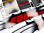 Vinyl graphic red black decals set suitable for Suzuki 90 hp four stroke outboard engine. Vinyl stickers kit for suzuki 90 hp four stroke Handmade
