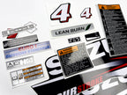 Vinyl graphic decals set suitable for Suzuki 4 hp four stroke outboard engine. Vinyl stickers kit for Suzuki 4 hp four stroke Handmade