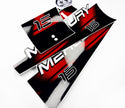 Vinyl graphic red decals set suitable for Mercury 15 hp two stroke outboard engine. Vinyl red stickers kit for Mercury 15 hp two stroke Handmade