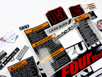 Vinyl graphic decals set suitable for Suzuki 15 hp four stroke outboard engine. Vinyl stickers kit for Suzuki 15 hp four stroke Handmade