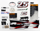 Vinyl graphic decals set suitable for Suzuki 2.5 hp four stroke outboard engine. Vinyl stickers kit for Suzuki 2.5 hp four stroke Handmade
