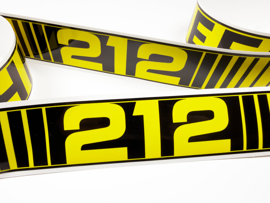 Replacement Vinyl Decal Set For 212  Lawn Tractor Hood, stickers set  Lawn Tractor Hood 212 Handmade