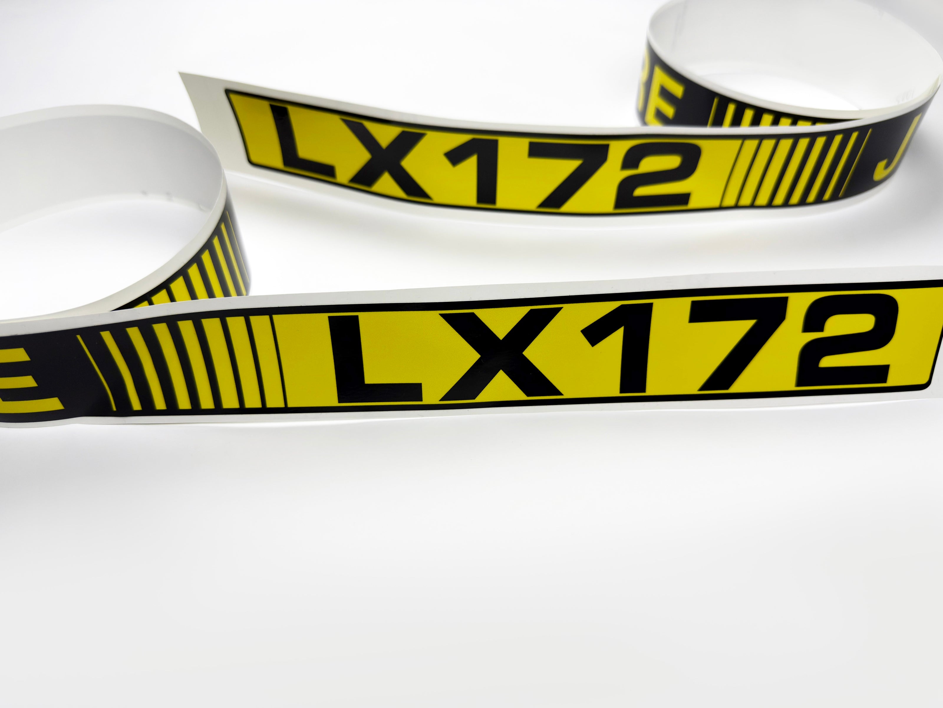 Replacement Vinyl Decal Set For LX 172 Lawn Tractor Hood, stickers set  Lawn Tractor Hood LX172 Handmade