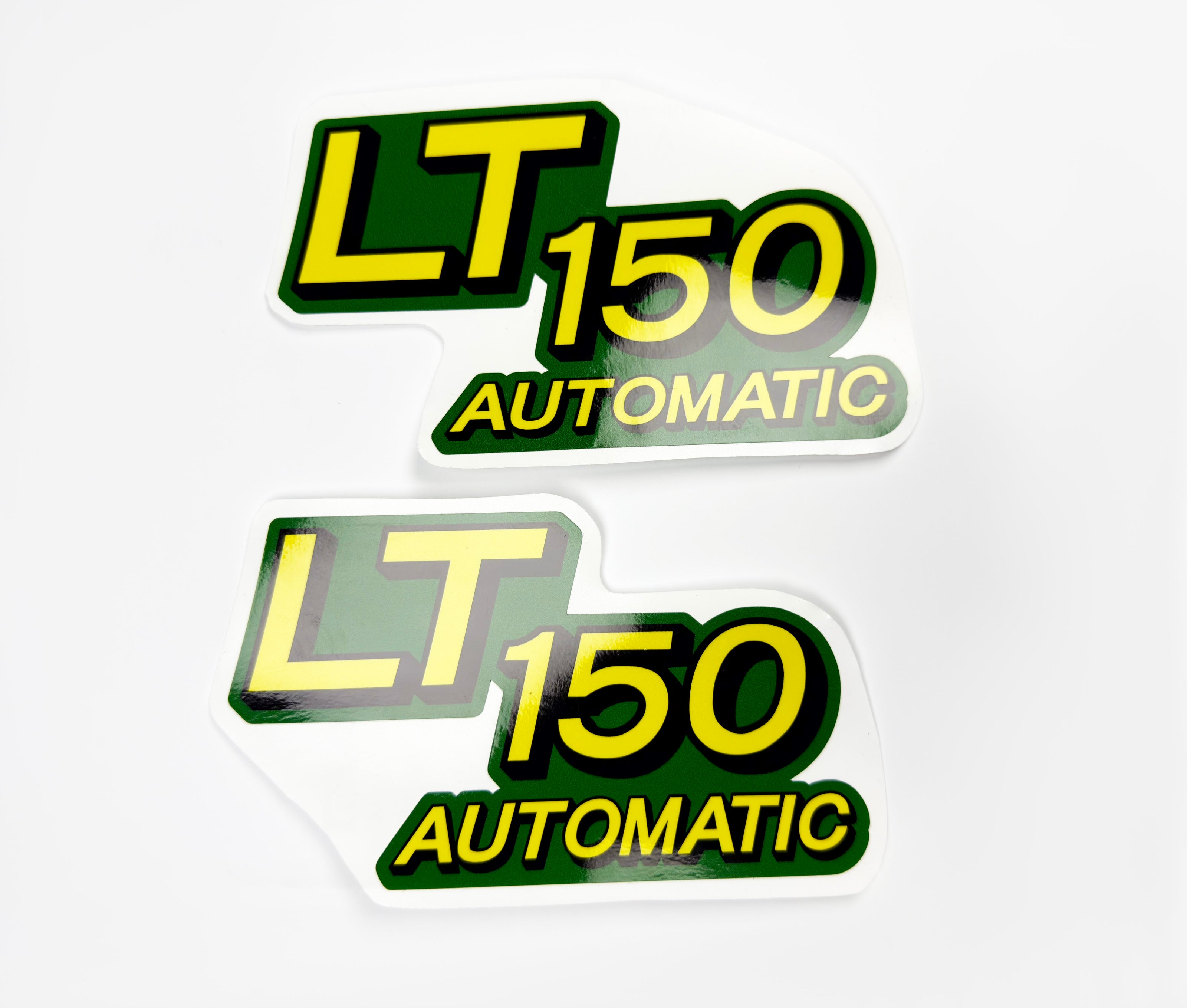Replacement Vinyl Decal Set For LT150 Lawn Tractor Hood, stickers Handmade
