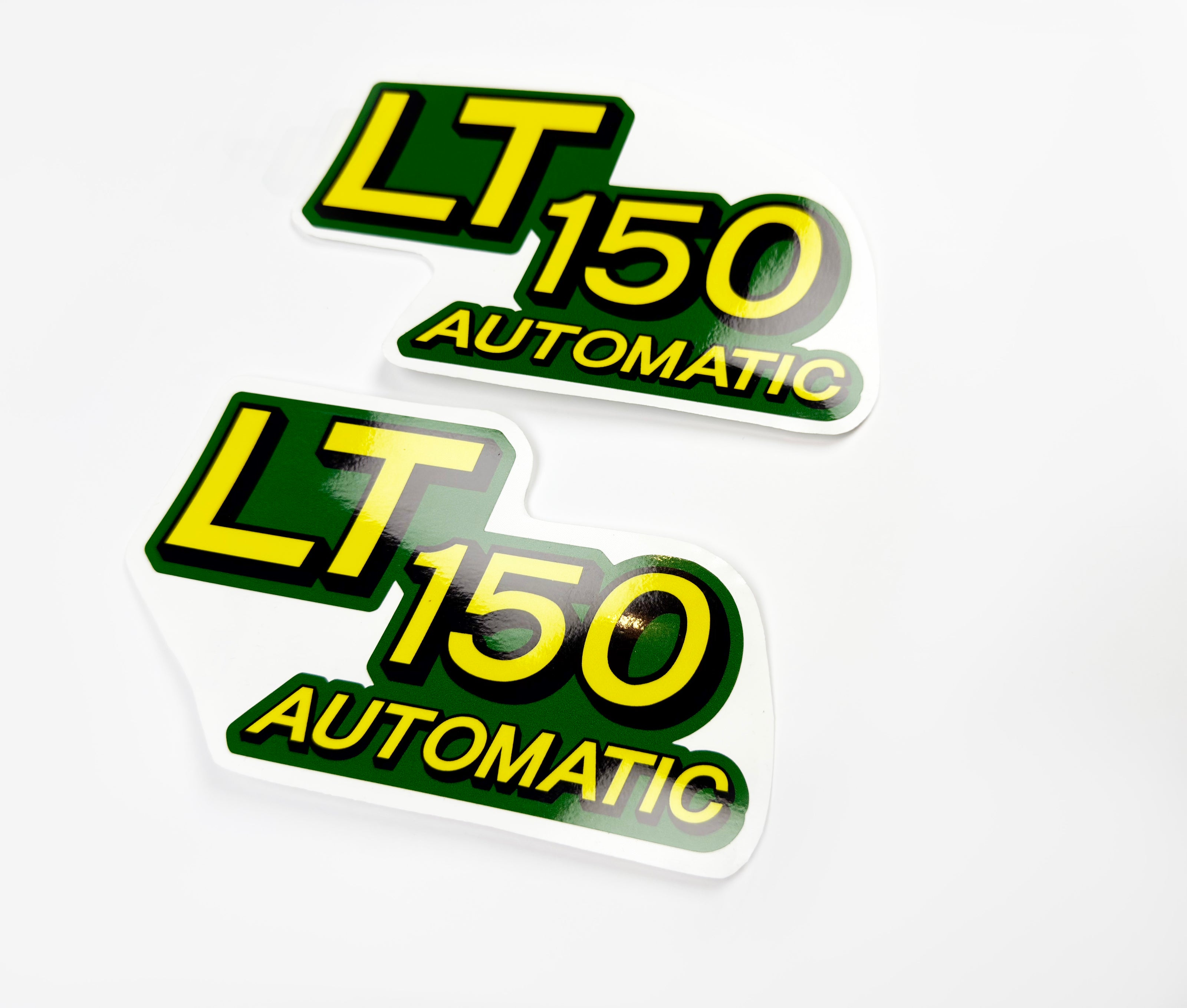 Replacement Vinyl Decal Set For LT150 Lawn Tractor Hood, stickers Handmade