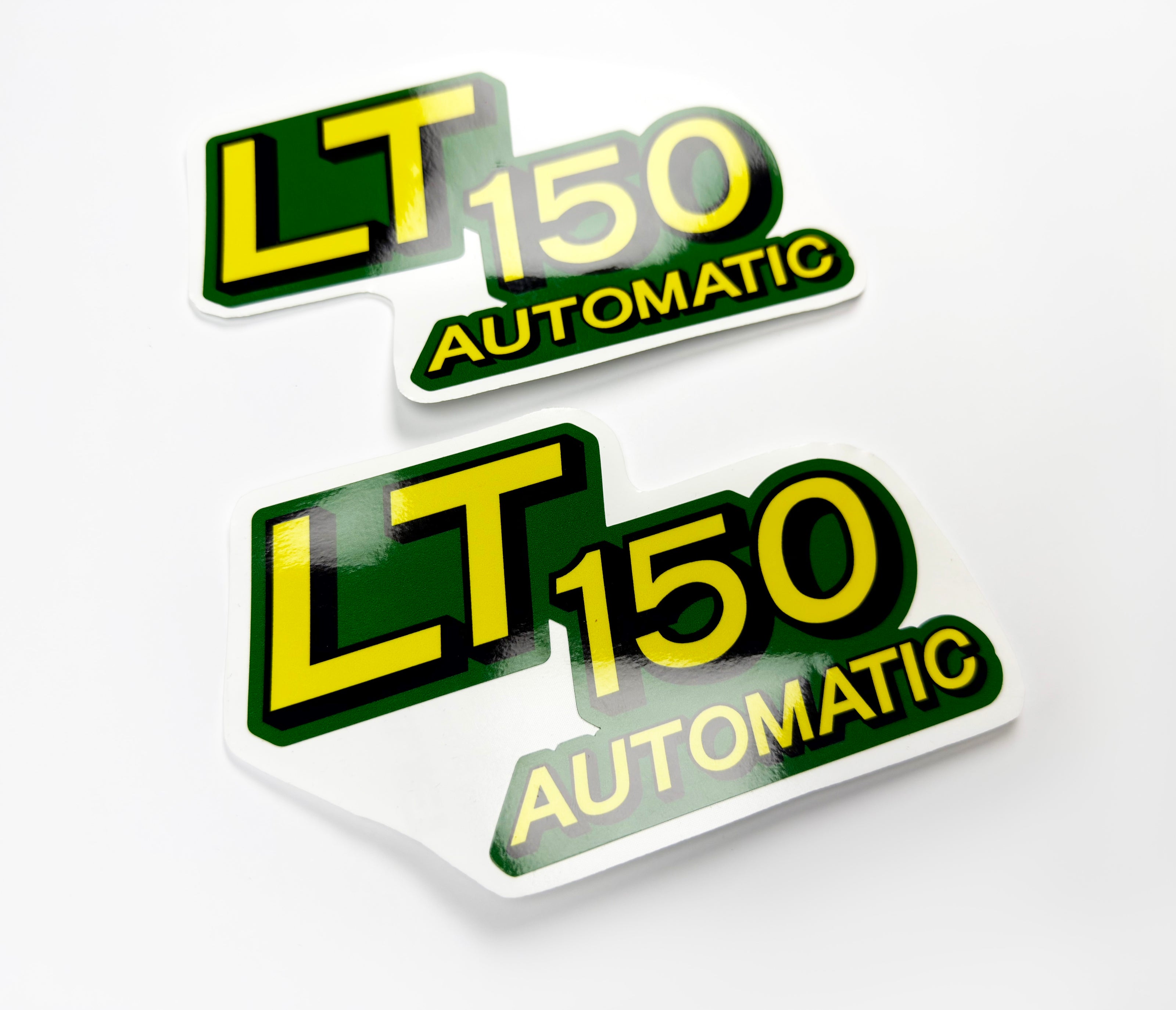Replacement Vinyl Decal Set For LT150 Lawn Tractor Hood, stickers Handmade