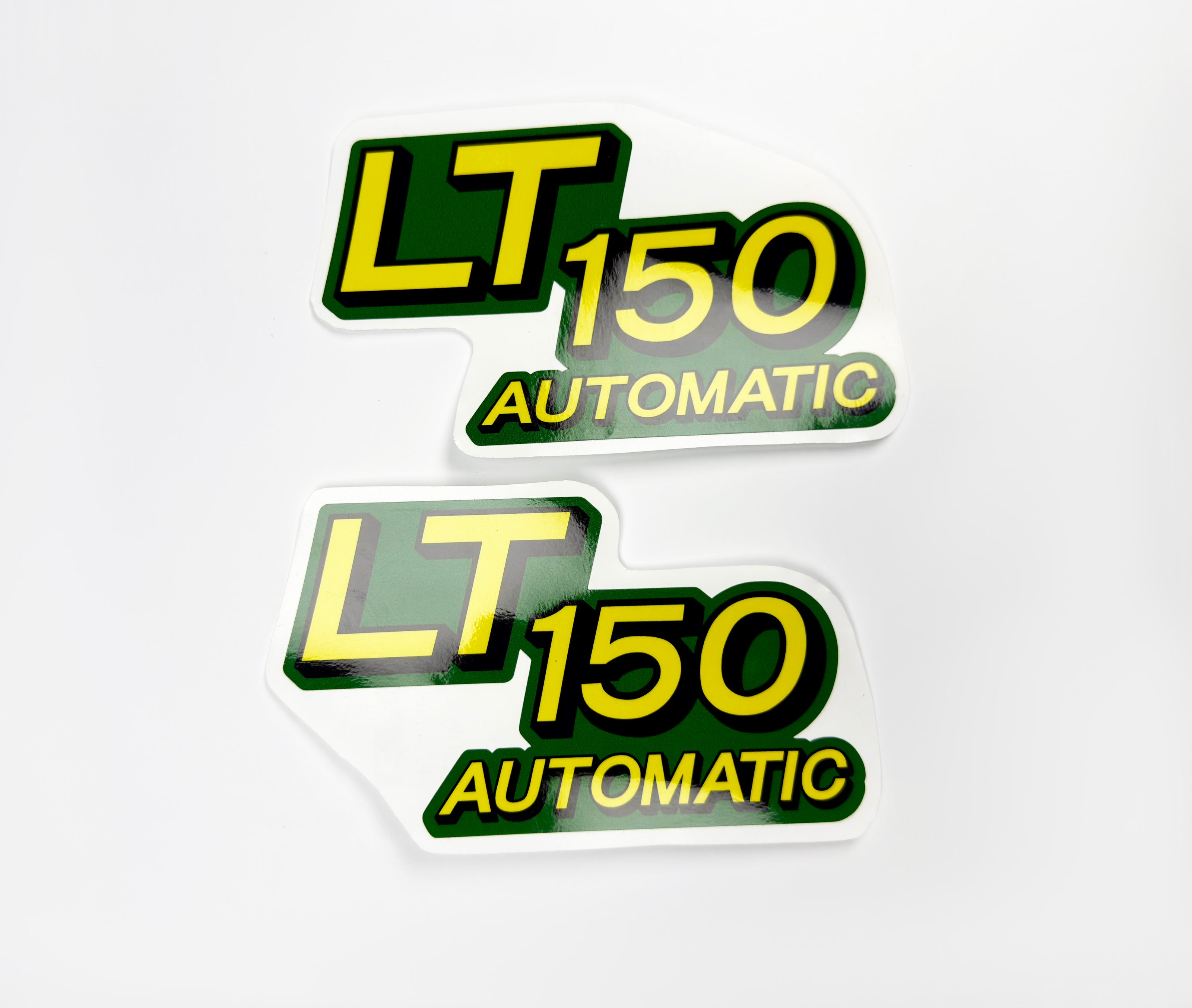 Replacement Vinyl Decal Set For LT150 Lawn Tractor Hood, stickers Handmade