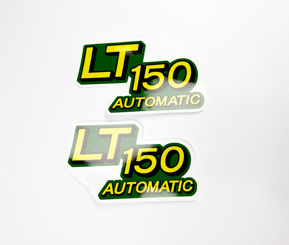 Replacement Vinyl Decal Set For LT150 Lawn Tractor Hood, stickers Handmade