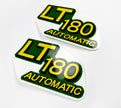Replacement Vinyl Decal Set For LT180 Lawn Tractor Hood, stickers Handmade