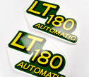 Replacement Vinyl Decal Set For LT180 Lawn Tractor Hood, stickers Handmade