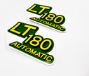 Replacement Vinyl Decal Set For LT180 Lawn Tractor Hood, stickers Handmade