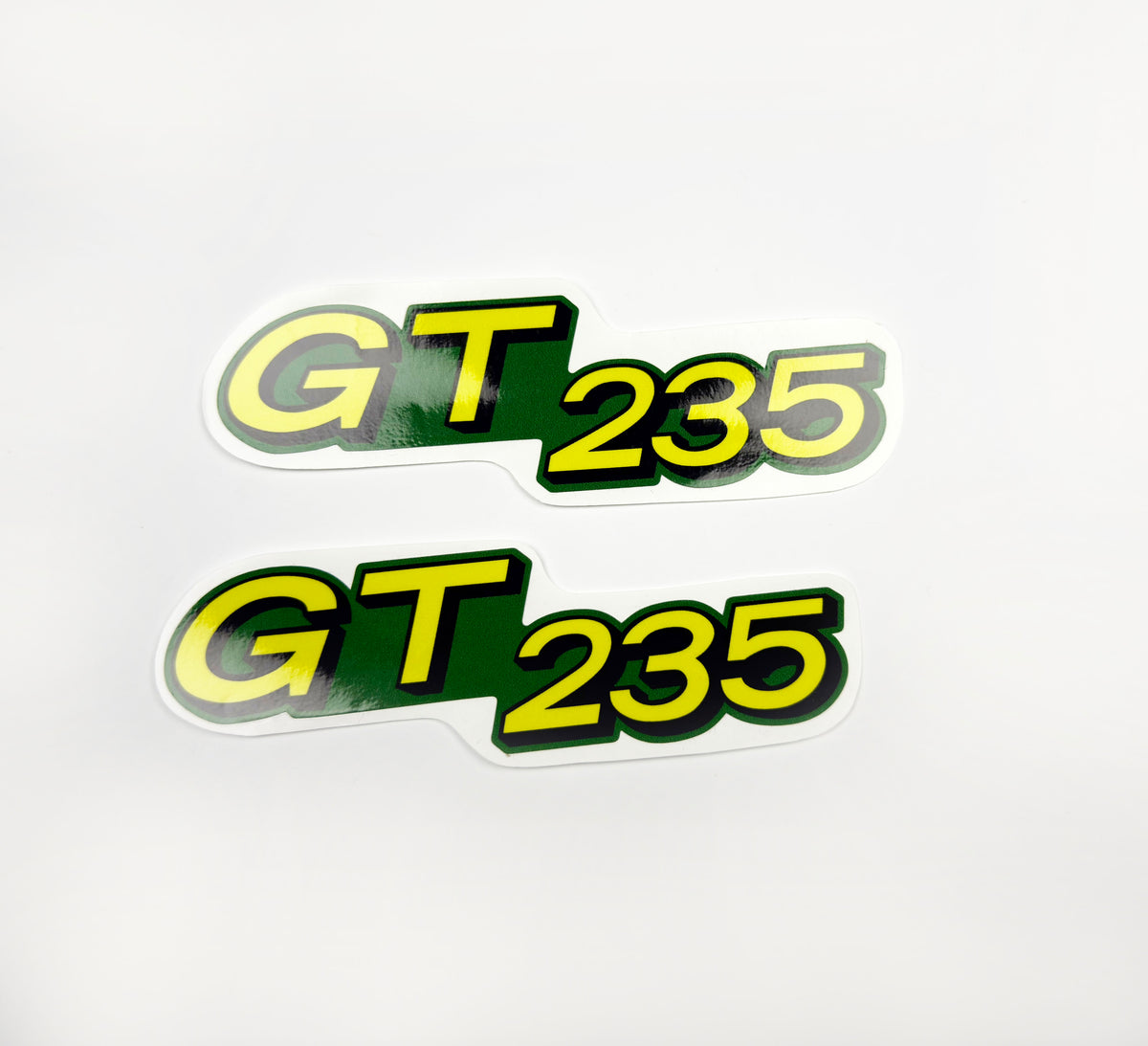 Replacement Vinyl Decal Set For GT 235 Lawn Tractor Hood, stickers Handmade