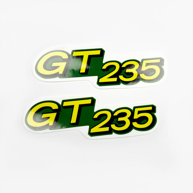 Replacement Vinyl Decal Set For GT 235 Lawn Tractor Hood stickers Handmade