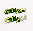 Replacement Vinyl Decal Set For GT 235 Lawn Tractor Hood stickers Handmade