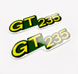 Replacement Vinyl Decal Set For GT 235 Lawn Tractor Hood stickers Handmade