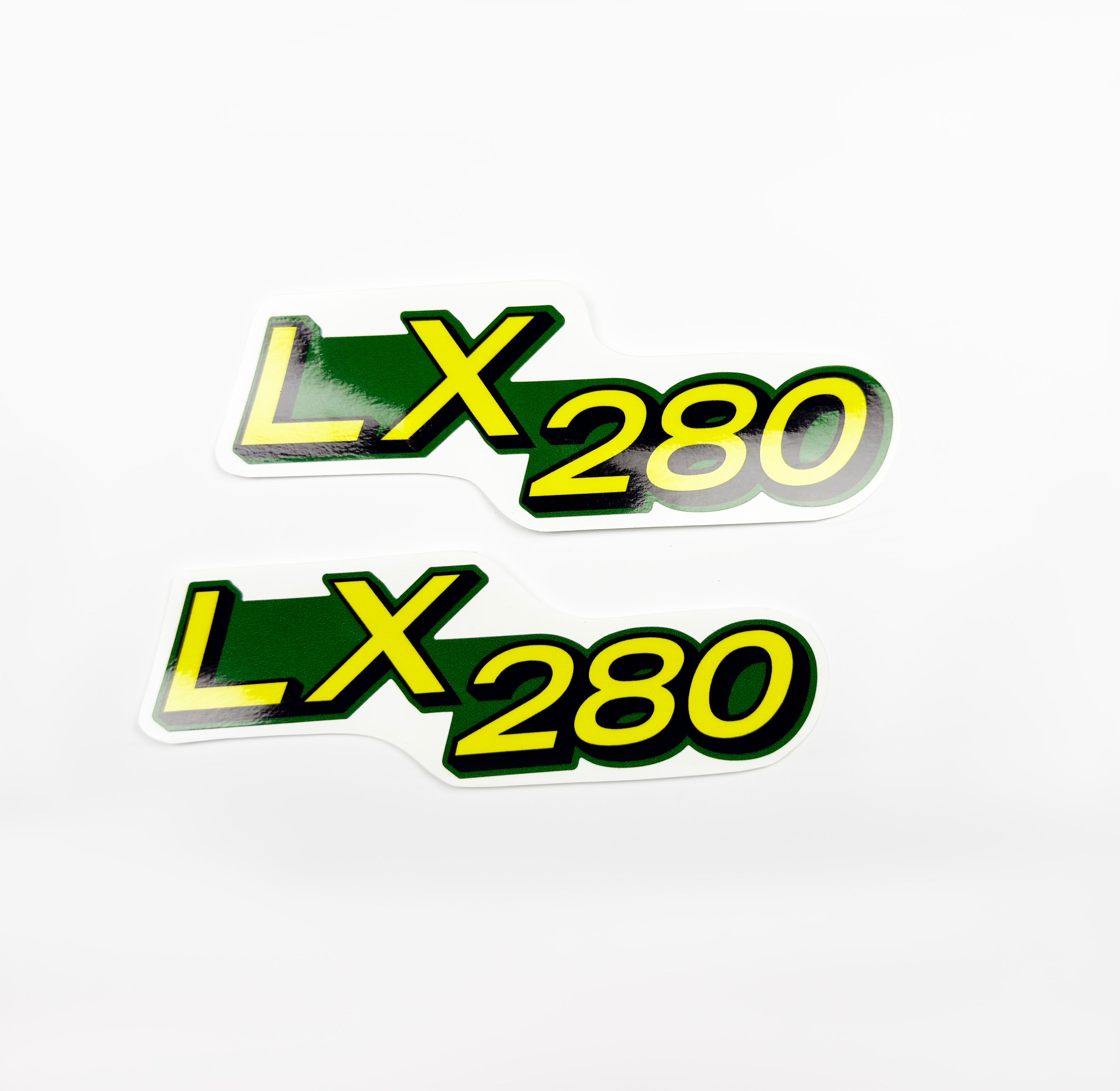 Replacement Vinyl Decal Set For alx 280 Lawn Tractor Hood, stickers Handmade