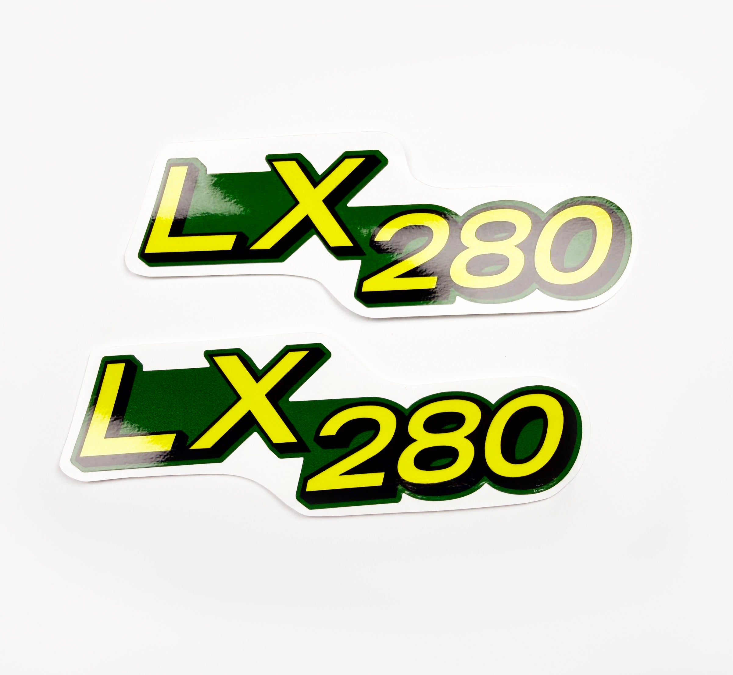 Replacement Vinyl Decal Set For alx 280 Lawn Tractor Hood, stickers Handmade