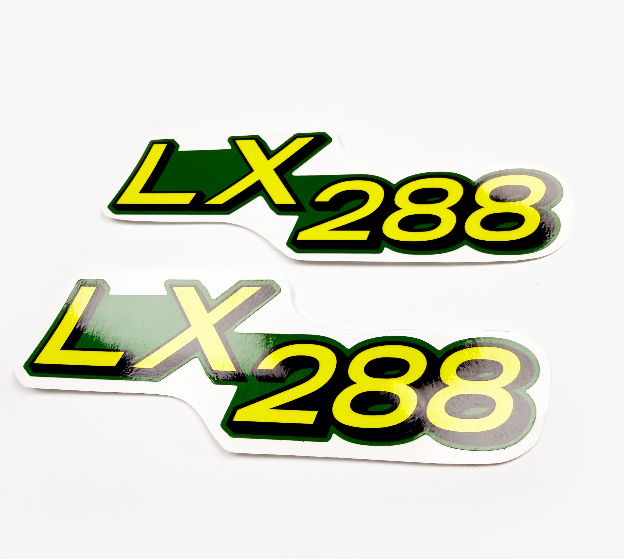 Replacement Vinyl Decal Set For LX 288 Lawn Tractor Hood, stickers Handmade
